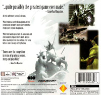 Final Fantasy VII United States back cover