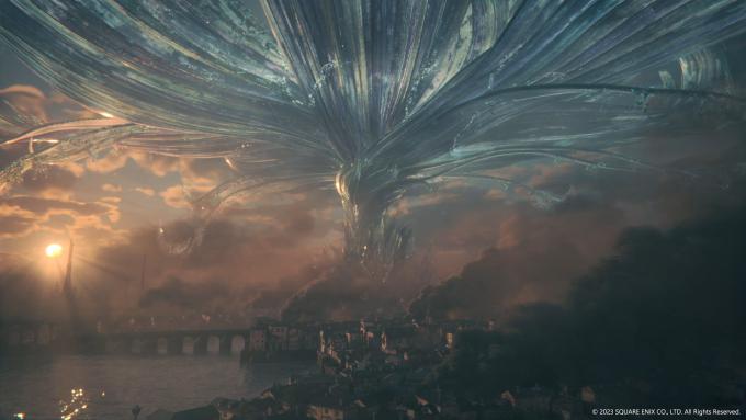 Screenshot from Final Fantasy XVI launch trailer