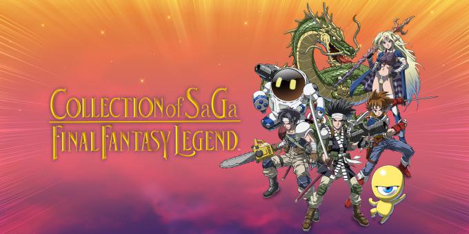 Collection of SaGa Final Fantasy Legend key art