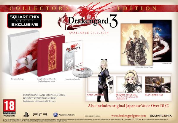 Drakengard 3 Collector's Edition Europe