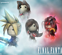 LittleBigPlanet 2 Final Fantasy VII character customes 1