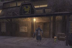 A chocobo stable