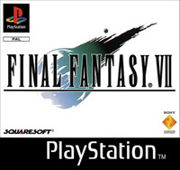 Final Fantasy VII European front cover