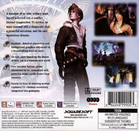 Final Fantasy VIII United States back cover