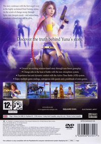 Final Fantasy X-2 European back cover