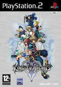 Kingdom Hearts II European front cover