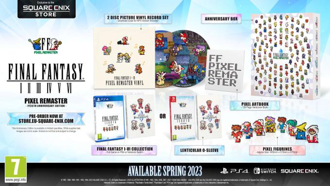 Final Fantasy Pixel Remaster FF35th Anniversary Edition