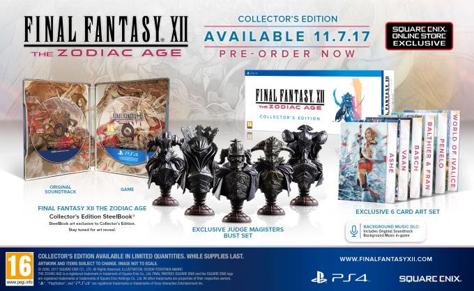 Final Fantasy XII: The Zodiac Age collector's edition