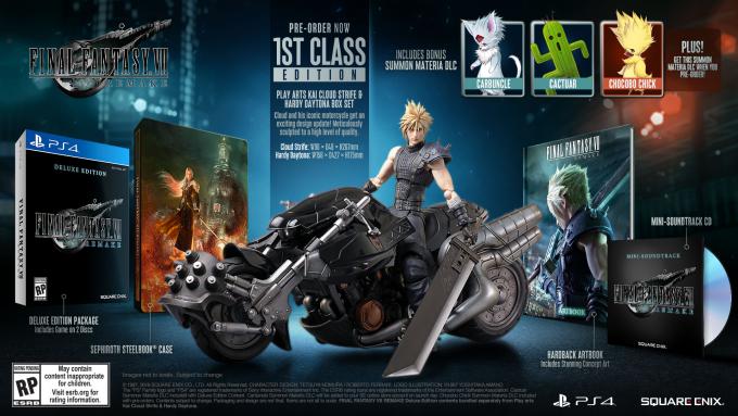 Final Fantasy VII Remake 1st Class Edition