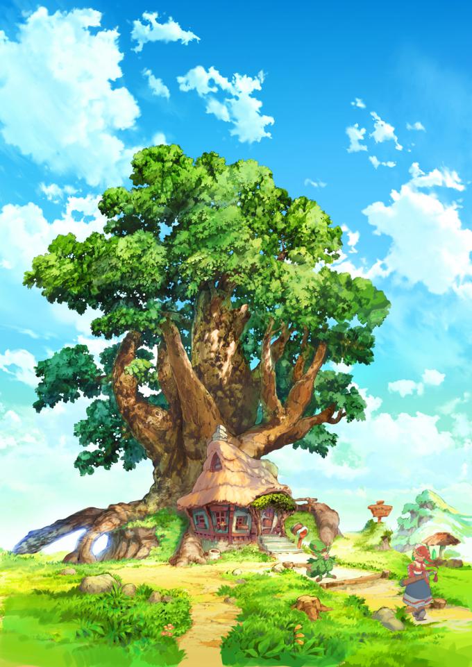 Legend of Mana -The Teardrop Crystal- artwork