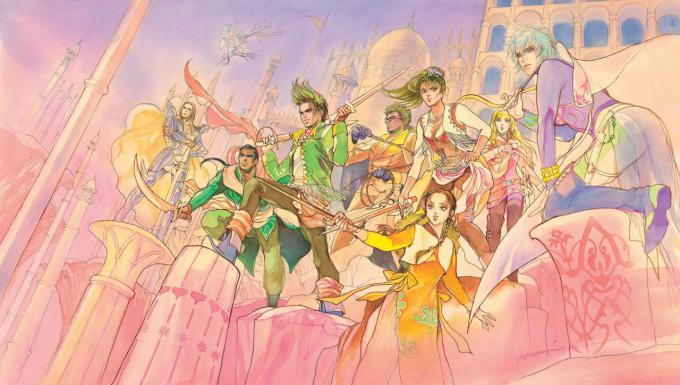 Romancing SaGa 3 artwork