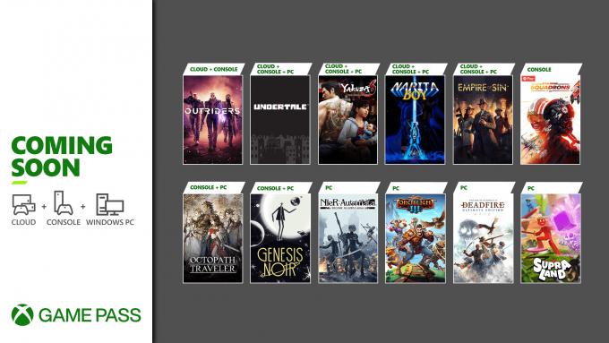 Xbox Game Pass announcement
