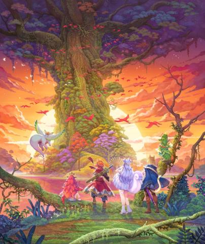 Visions of Mana artwork