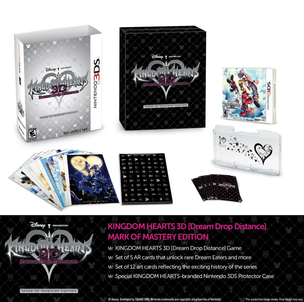 Kingdom Hearts 3D: Dream Drop Distance Mark of Mastery Edition