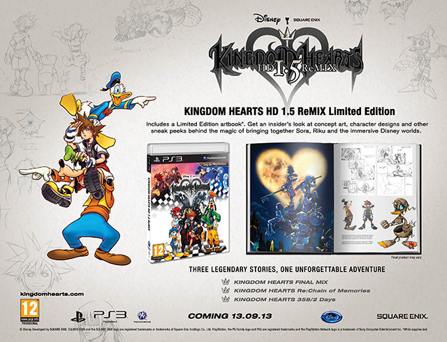 Kingdom Hearts HD 1.5 ReMix Limited Edition
