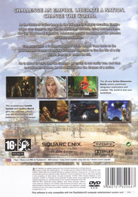 Final Fantasy XII European back cover