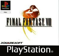Final Fantasy VIII European front cover