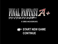 Final Fantasy A+ Final Fantasy A+